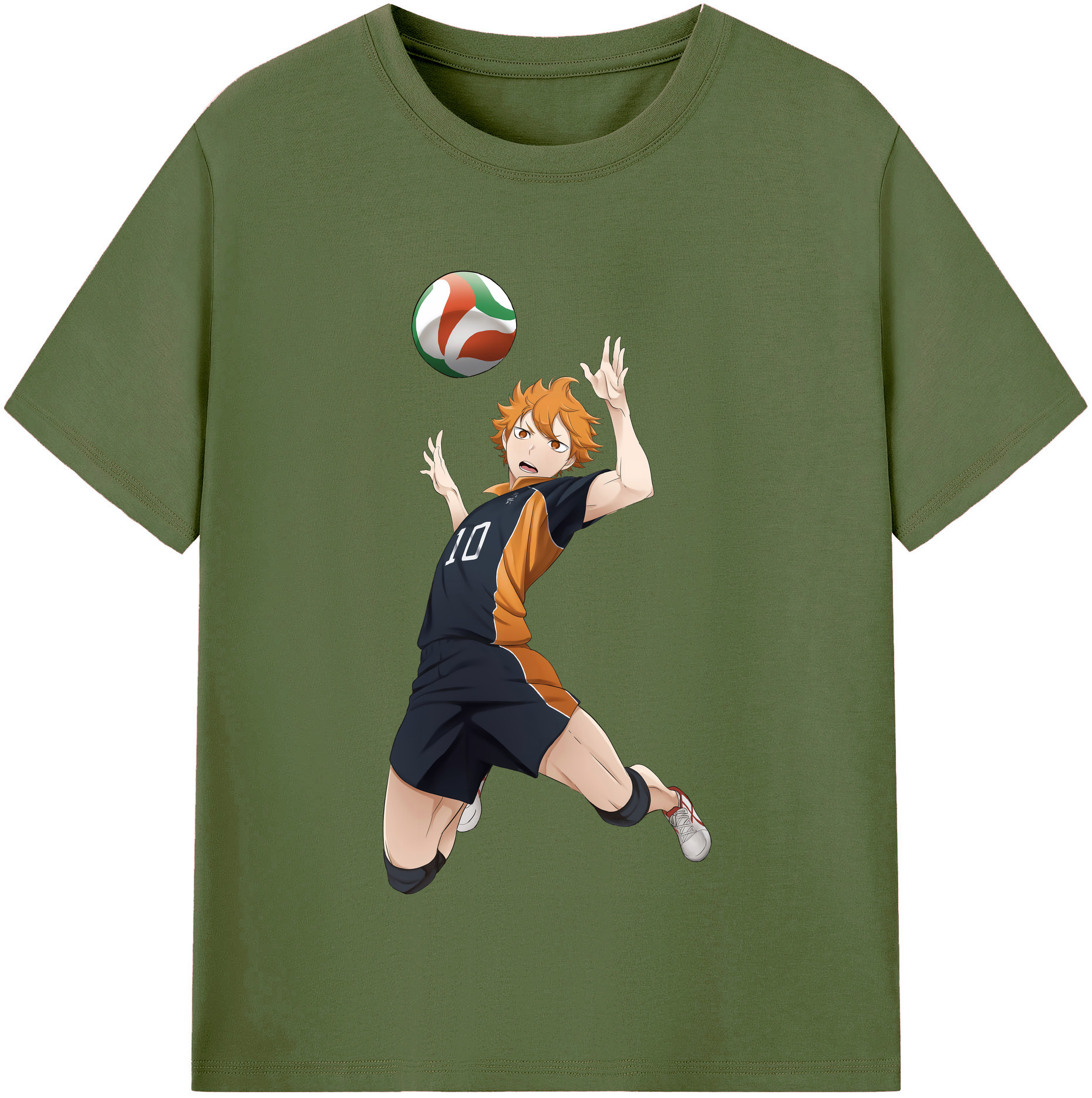 （画像用） ハイキュー!! Haikyu!! 綿100％半袖Tシャツ（フロントプリント）